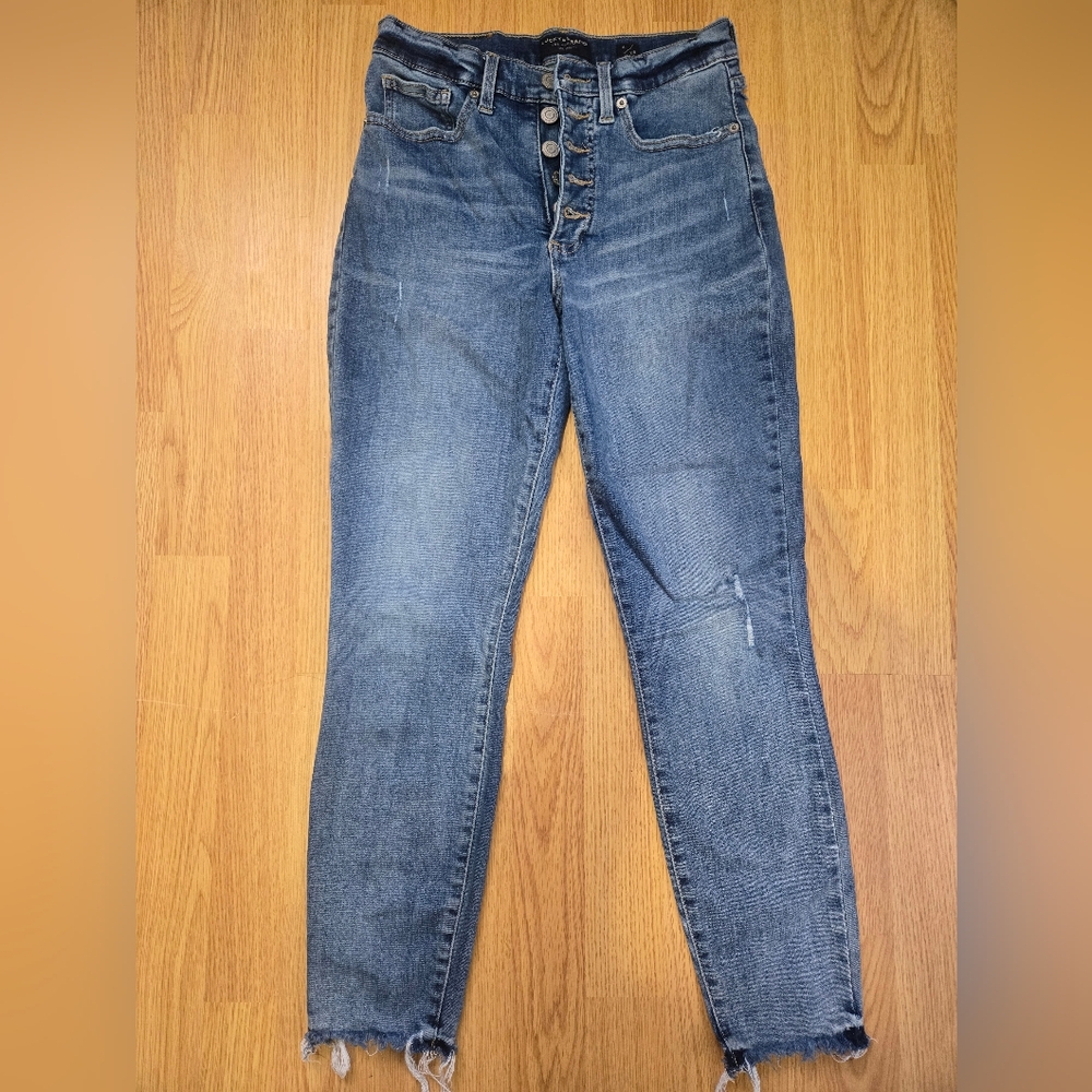 Lucky Brand Distressed Ankle Jeans